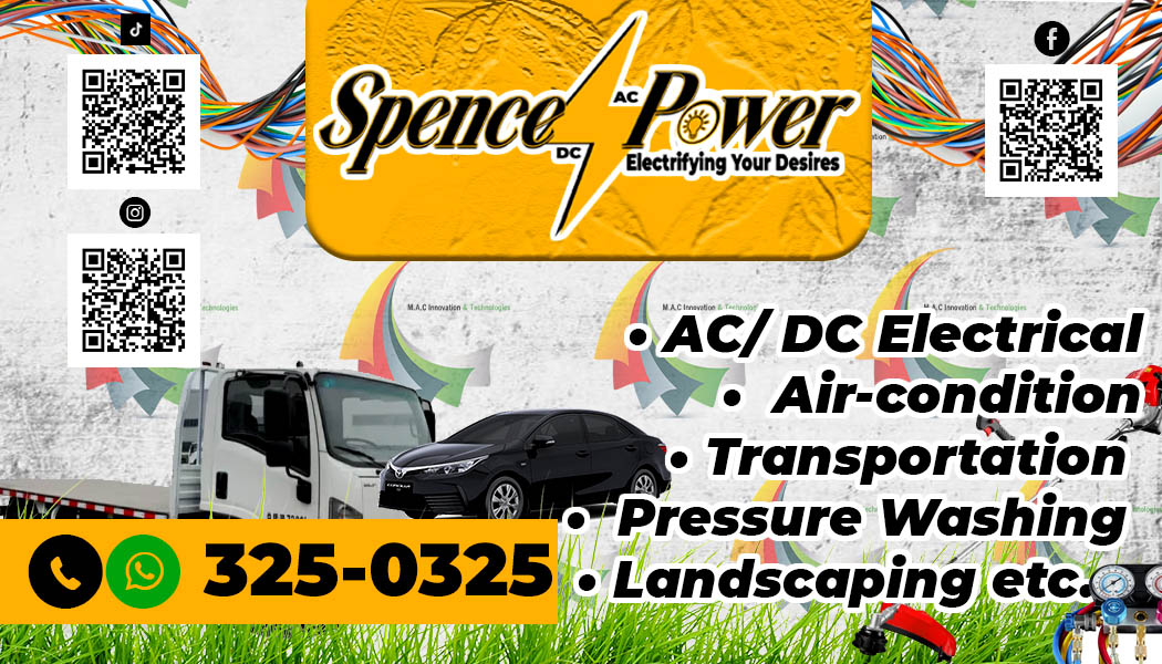 Call Card Spence Power Sample